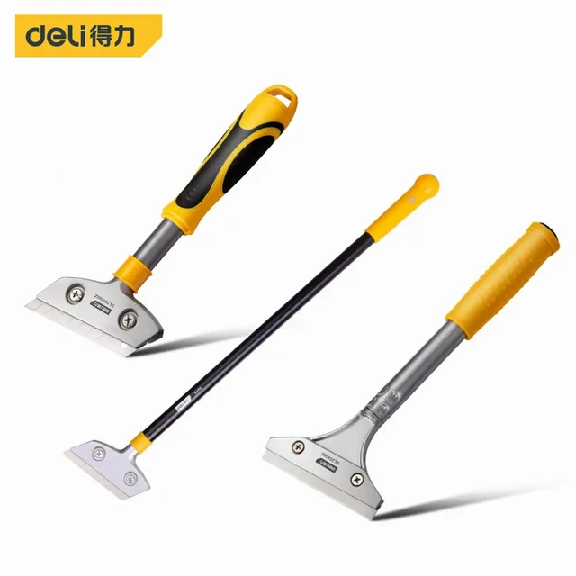 Deli Multipurpose Knife Wallpaper Paint Tiles Flooring Scraper Remover with  SK5 Steel Blade Multitool Knife Cleaning Tools - AliExpress