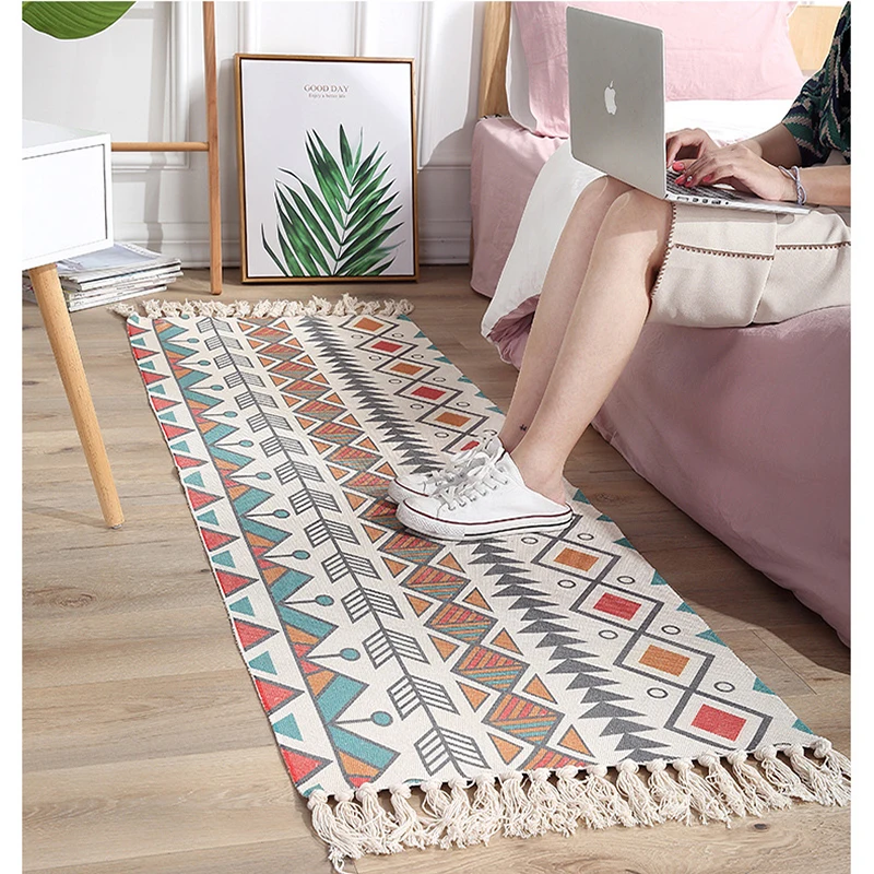 https://ae01.alicdn.com/kf/Sb161190fb10e44ffa262279f237141b66/Luxury-Bohemia-Ethnic-Style-Cotton-Linen-Soft-Carpet-Handmade-Tassel-Rug-Living-Room-Bedside-Floor-Mat.jpg