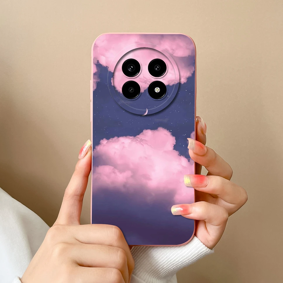Fashion Aesthetic Style Soft Silicone Shockproof Protective Phone Case - Anti Slip Back Cover