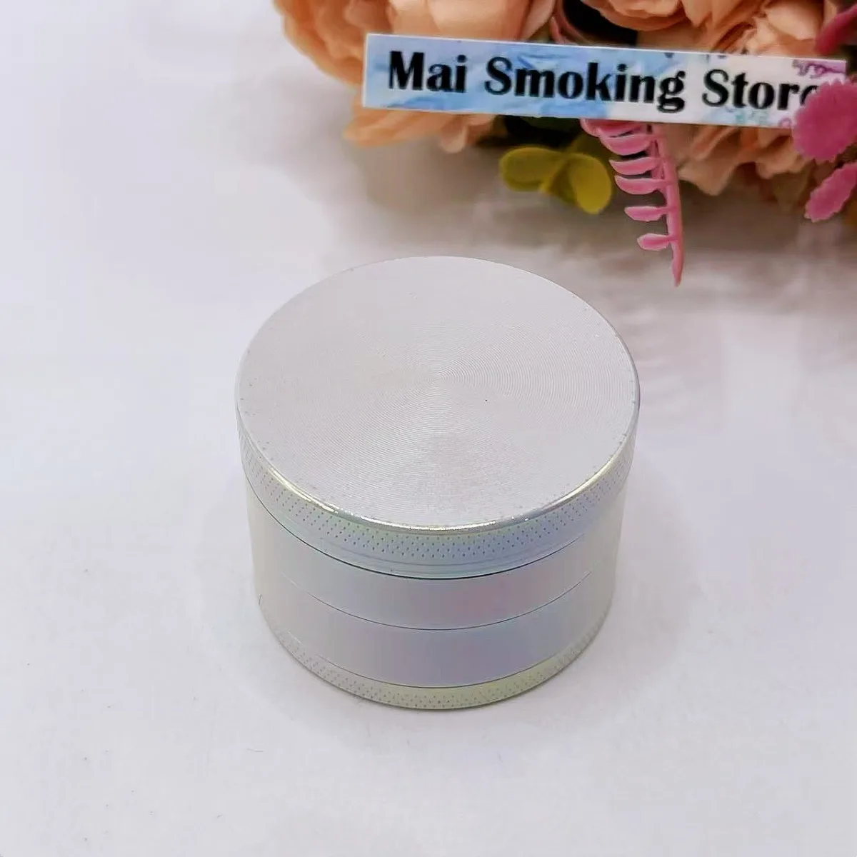 Nut Spice Grinder Herb Grinder Herb Spice Grinder 1.6/2inch Metal 4-layers Manual Salt Mill Spice Mortar