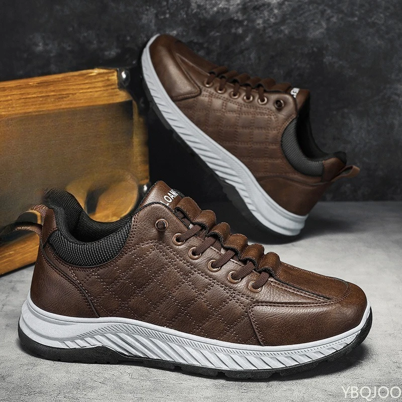 Casual comfortable sports shoes men's new autumn winter running shoes ...