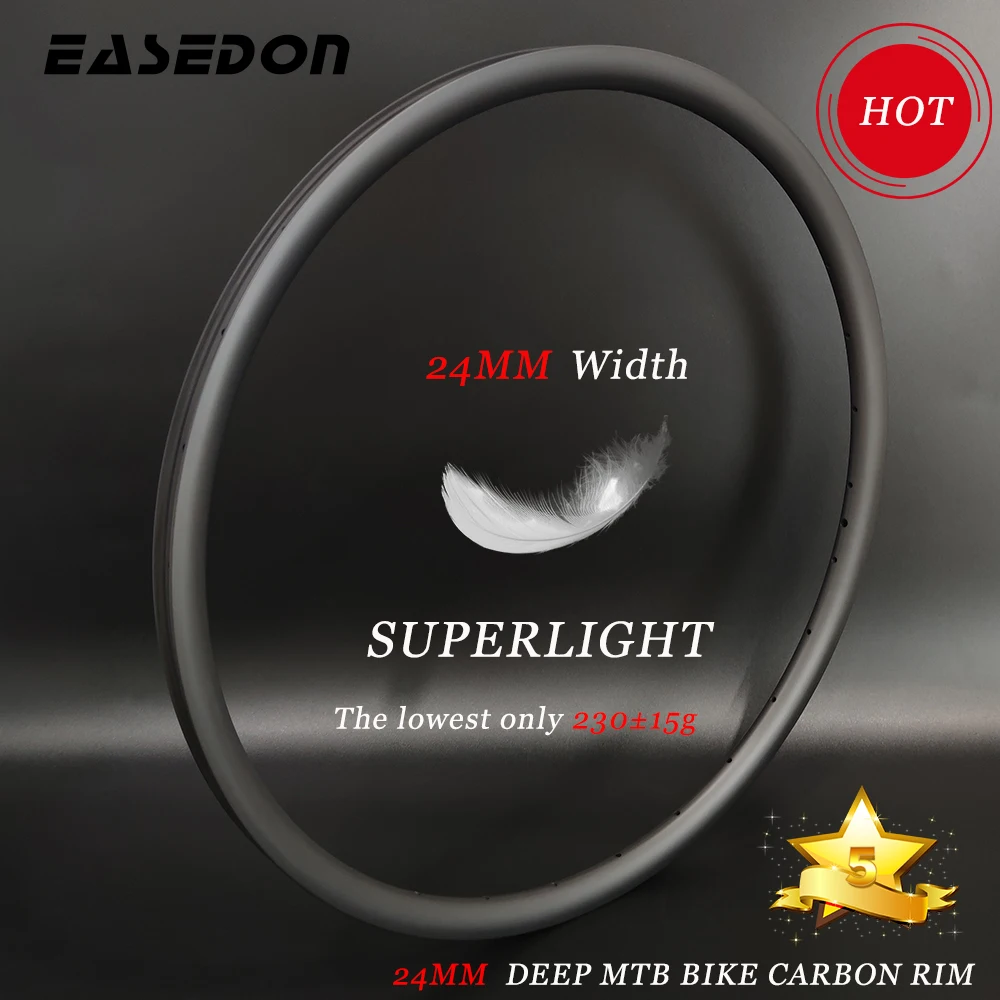 ESEN SP Carbon Sattel MTB/Rennrad - Ultraleichter Hohl Sattel 3k