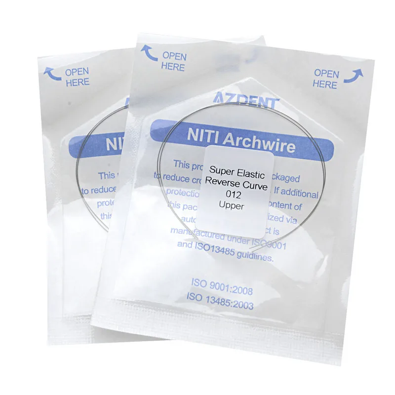 Arcos De Niti Super Elasticos Redondos X1 Pack Ortodoncia