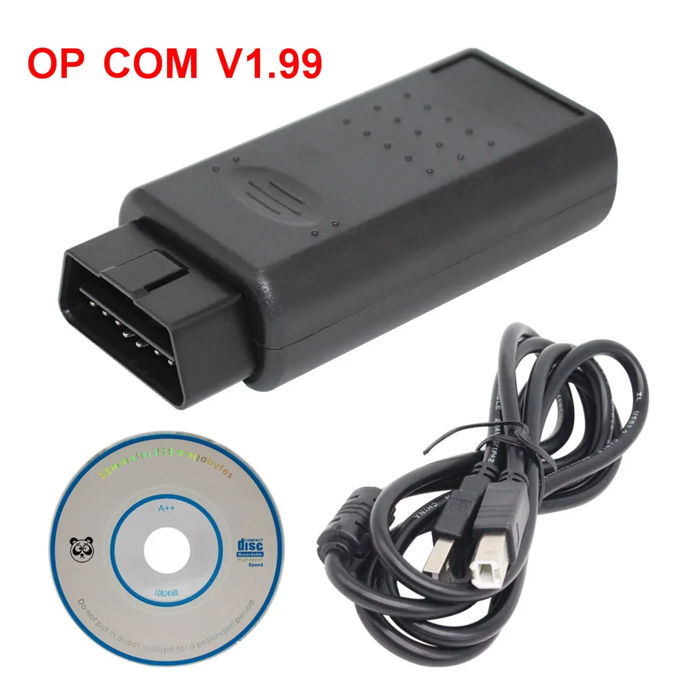 

OPCOM V1.99 For Opel OBD2 Diagnostic Scanner OP COM 1.99 PIC18F458 FTDI Chip CANBUS OP-COM