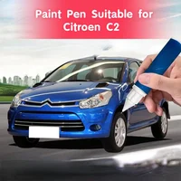 Paint Pen Suitable for Citroen C2 Paint Fixer Aegean Blue Sea Special Paint Automobile Coating Scratch Repair Anti-Rust 1