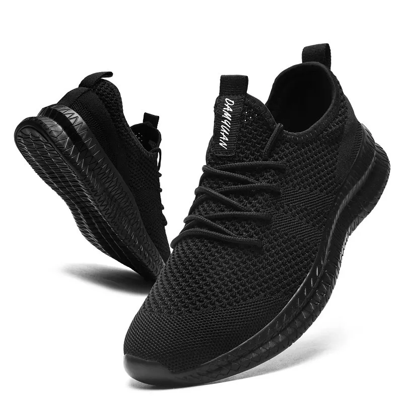 Men Running Shoes Lace up Men Sneakers