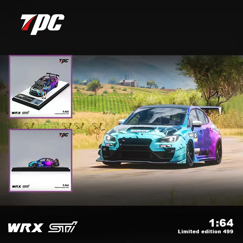 

TPC 1:64 WRX STi Block43 Diecast Model Car