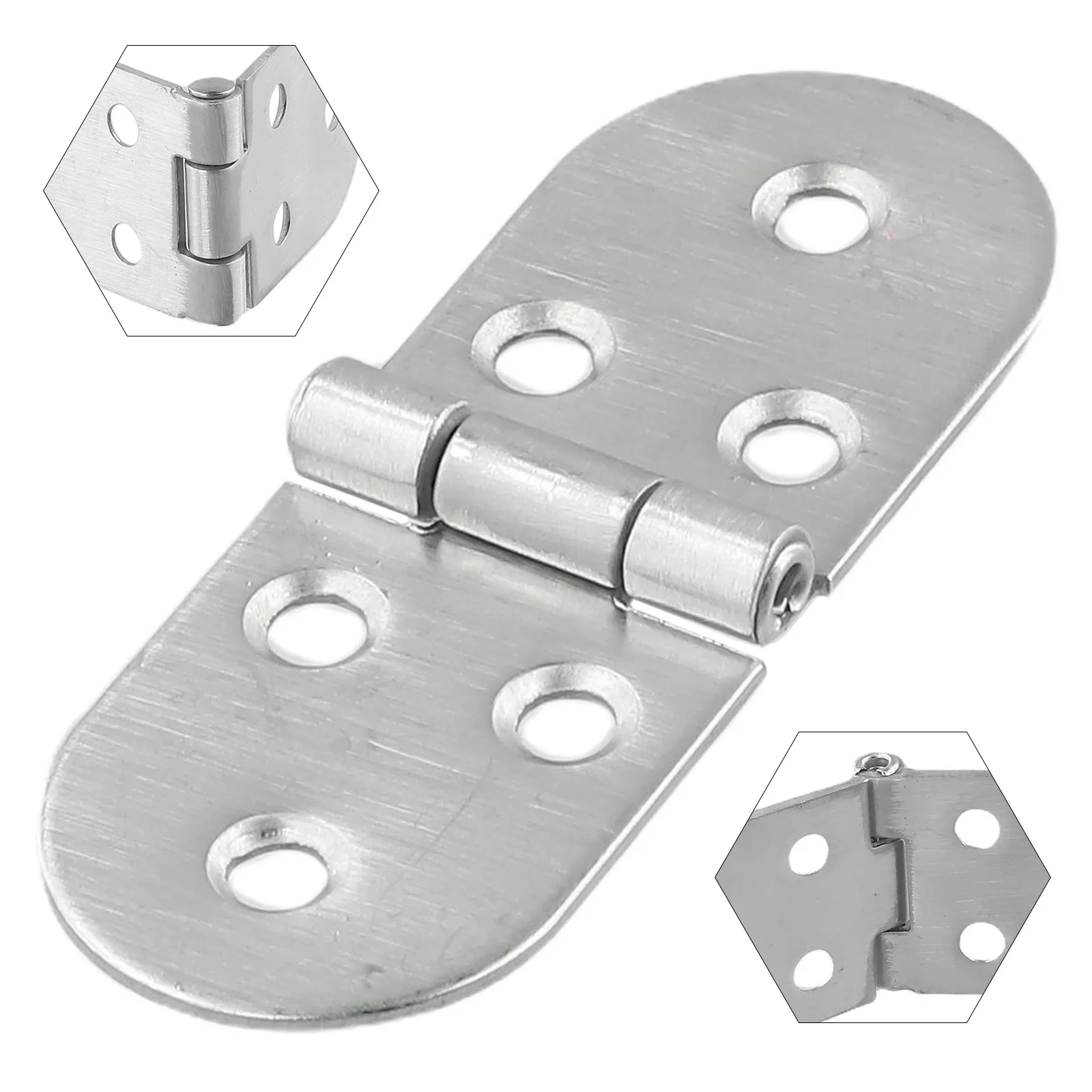 

New Folding Table Hinges Flap Hinge 180° Folding 1pcs Self Supporting Table Drawer Repairing For Cabinet Furniture