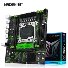 MACHINIST X99 PR9 X99 Motherboard Support LGA 2011-3 Intel Xeon E5 V3&V4 CPU DDR4 RAM SATA/NVME M.2 Slot