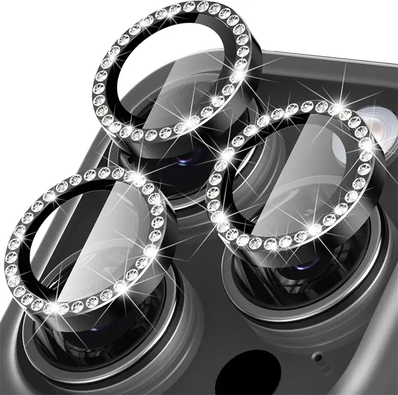 Glitter Diamond Rhinestone Camera Lens Protector for iPhone 17 Pro Max 16 16Pro 15 14  Plus 13 12 Mini 11 Air 17Pro 13Pro 12Pro - Image 12