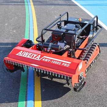 Tosaerba modello diesel e a benzina di alta qualità personalizzato in Cina con robot da taglio automatico per prato fuoristrada remoto fuoristrada