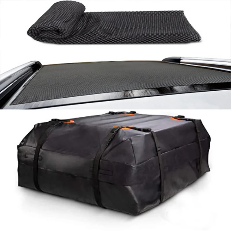 Waterproofs Cargo Roof Bag Rooftop 425L Large Capacity Luggage Box For SUV Car Top Carrier Black Storage Travel