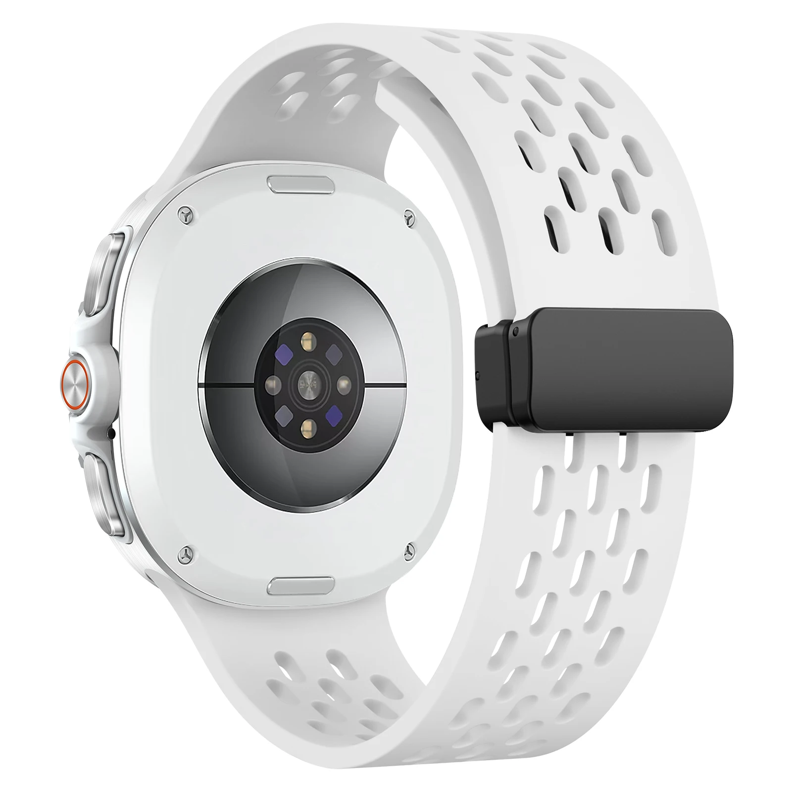 Magnetic Sport Band, Breathable Silicone Bracelet Strap