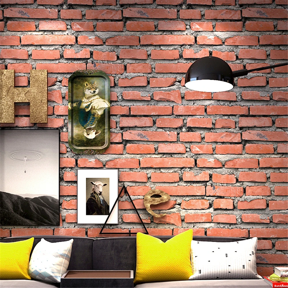 beibehang Natural stone design brick wall wallpaper Stone Rock Effect Vinyl Wall paper Roll wall paper papel de parede 3d buckcherry rock n roll 1 cd