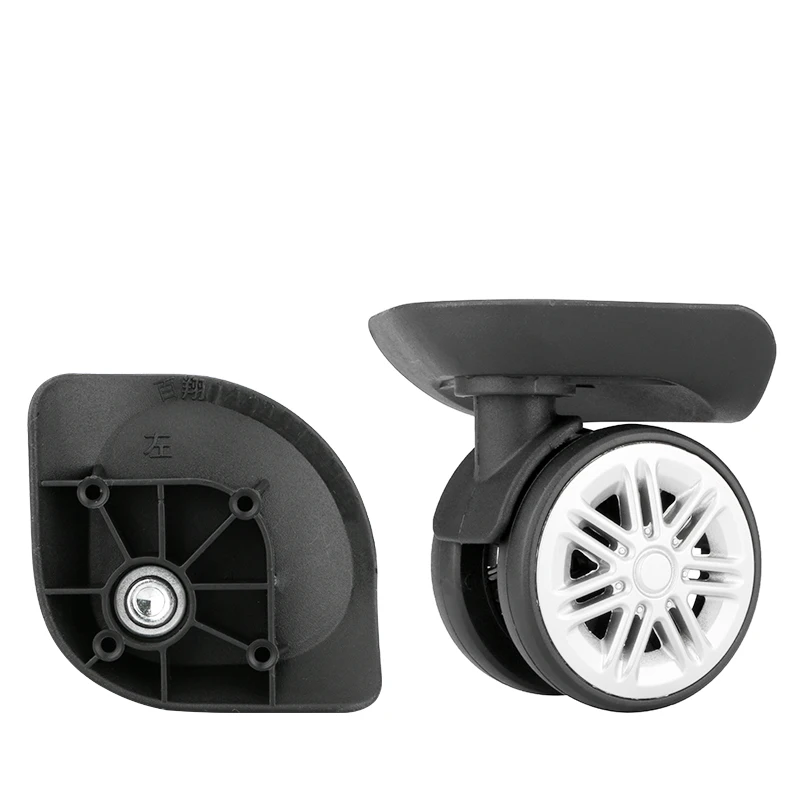 W244 Trolley Case High Quality Wheels Not Easy Break Luggage Casters Repair Tools Travel Suitcase Universal 360 Degree Wheels