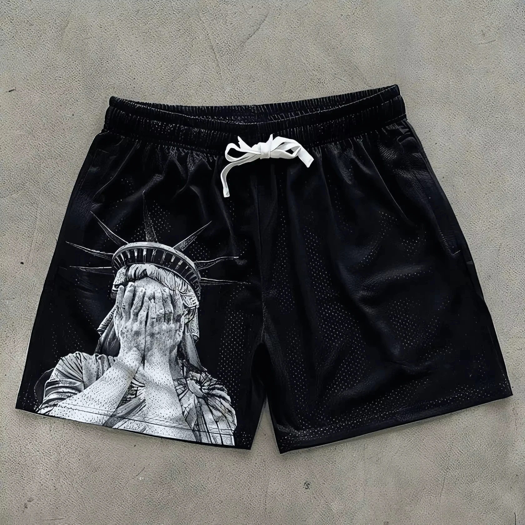 Neue Modische Sommer-Bestseller 3D-Bedruckte Flammen-Muster Mode-Shorts Schnell Trocknende Lockere Schweißabsorbierende Sportshorts