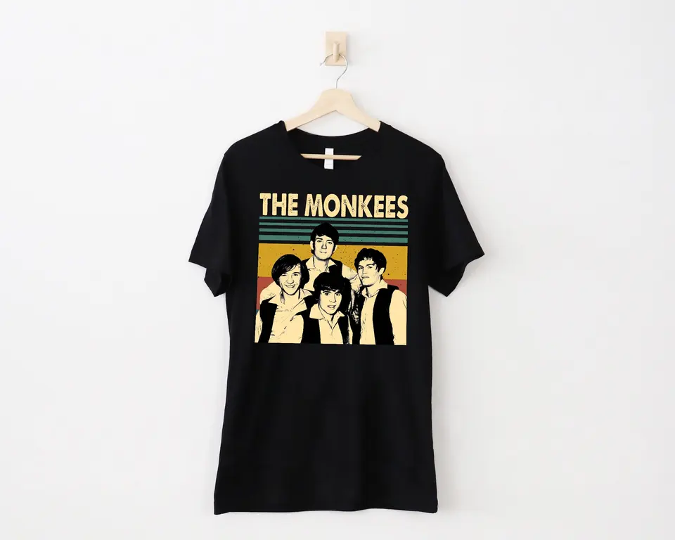 モンキーズ　Tシャツ　バンドT ヴィンテージ モンキーズバンドのヴィンテージTシャツ、友人や家族へのギフト
