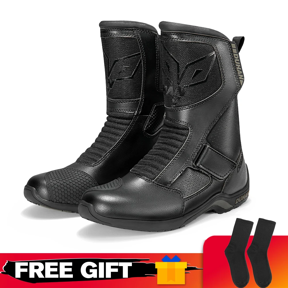 Motorcycle Boots Men Riding Breathable Reflective Motocross Racing Thick Sole Safety Safety Shoes Motorcycle Shoes Mens Shoes Motorcycle Rain Boots