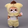 18cm Sanrio Kulomi Melody Jade Gui Dog Plush Pendant Keychain Japanese Cute Shark Cat Decorative Pendant Gifts to Girls 2