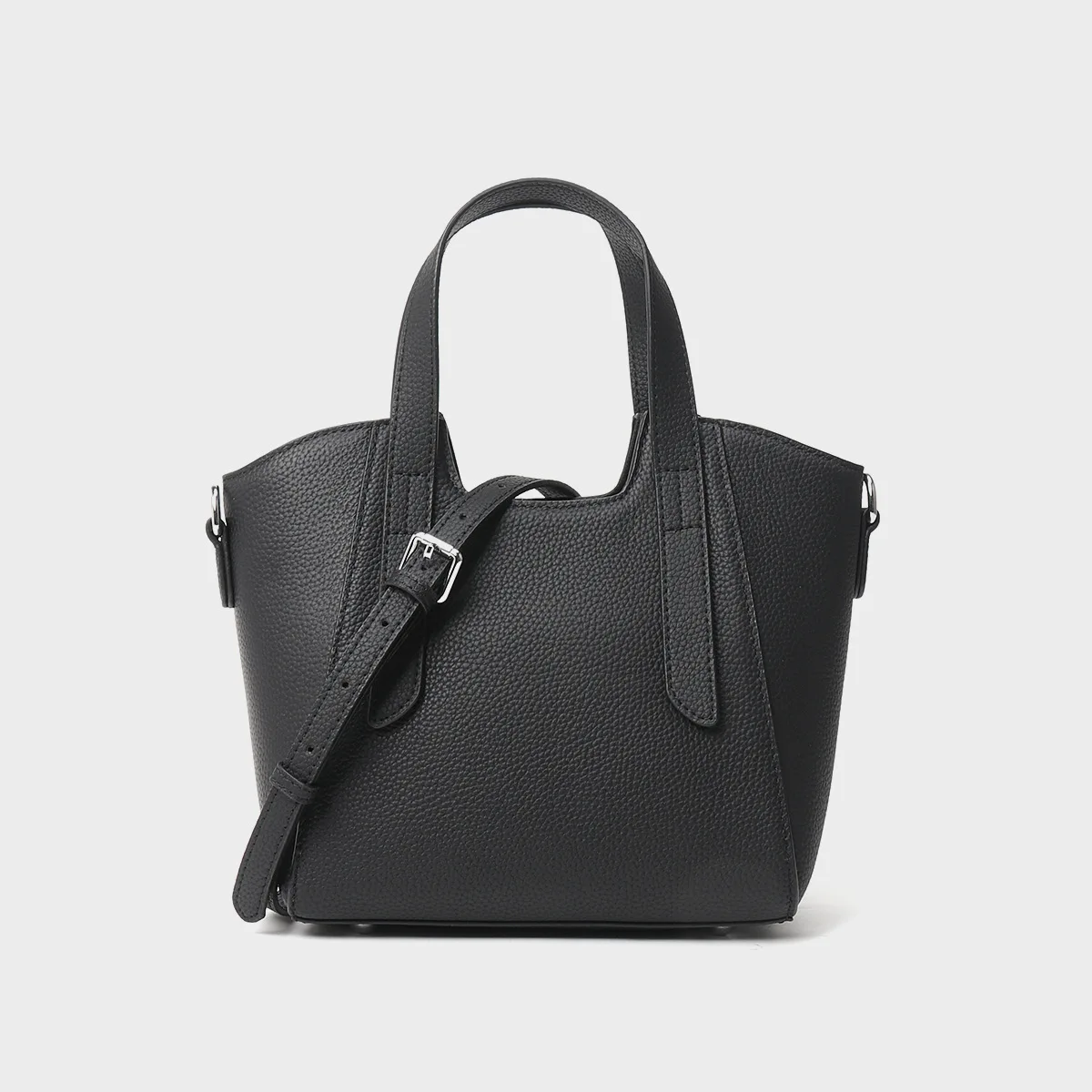 Classic Genuine Leather Large Capacity Solid Color Fashionable Handheld Shoulder Slumped Tote Bag for Women Luxury Designer Bags