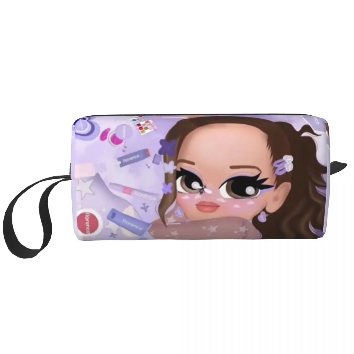 Custom Firenze By Mills Travel Cosmetic Bag Women Makeup Toiletry Organizer Lady Beauty Storage Dopp Kit