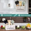 Kitchen ForUtensil Holder With 4 Compartment Storage Dont Have To Worry About Tipping Over Organizer Style 1 3