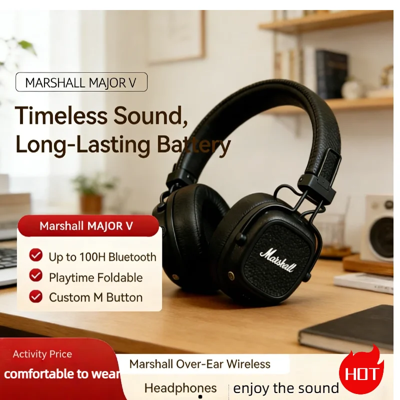 Casque Bluetooth Marshall Major III sans fil