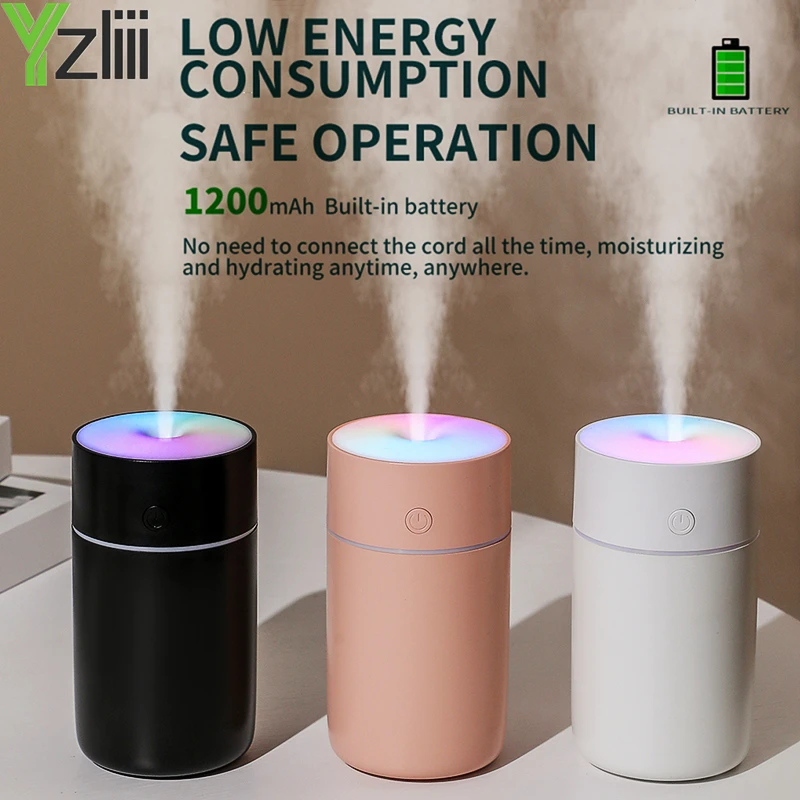 Portable Wireless Air Humidifier Diffuser USB Ultrasonic Humidifiers