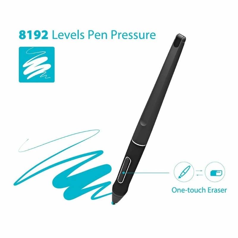 PW507 ŸϷ , HUION  ׷ º Kamvas Pro 12/Pro 13/Pro 16/16/20 ,   ͽ Ű 