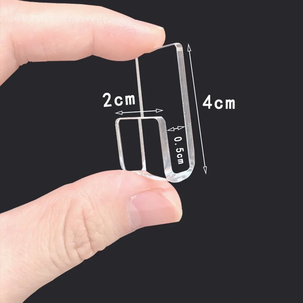 10pcs Transparent Vinyl Record Display Shelf Wall Mount Minimalist Acrylic Vinyl Holder Wall Record Wall Display Stand 2