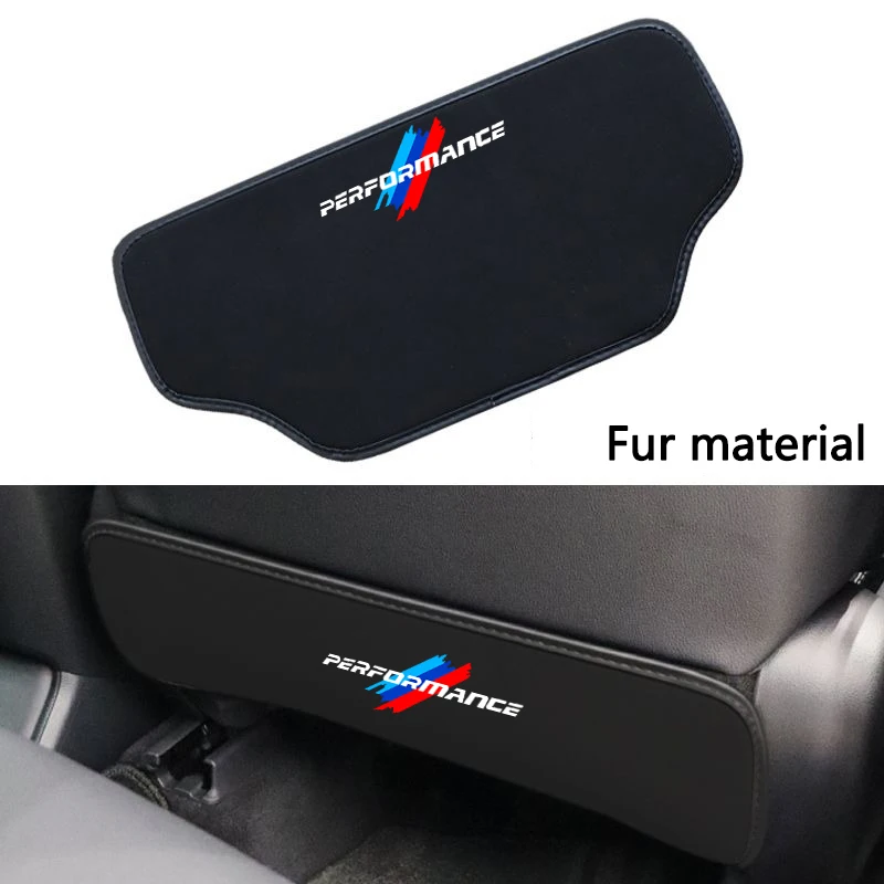BMW 퍼포먼스 X1 X2 X3 X4 X5 X6 X7 1 2 3 4 5 6 7 F30 F34 E90용 차량 뒷좌석 보호 커버 시트백 매트 안티킥 쿠션 패드