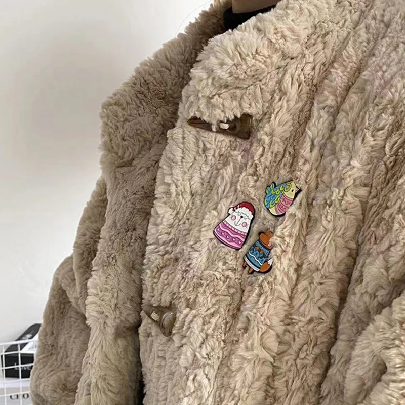 Enamel Pins Lovely Animal Enamel Pin For Coat Scarf Sweater Hat