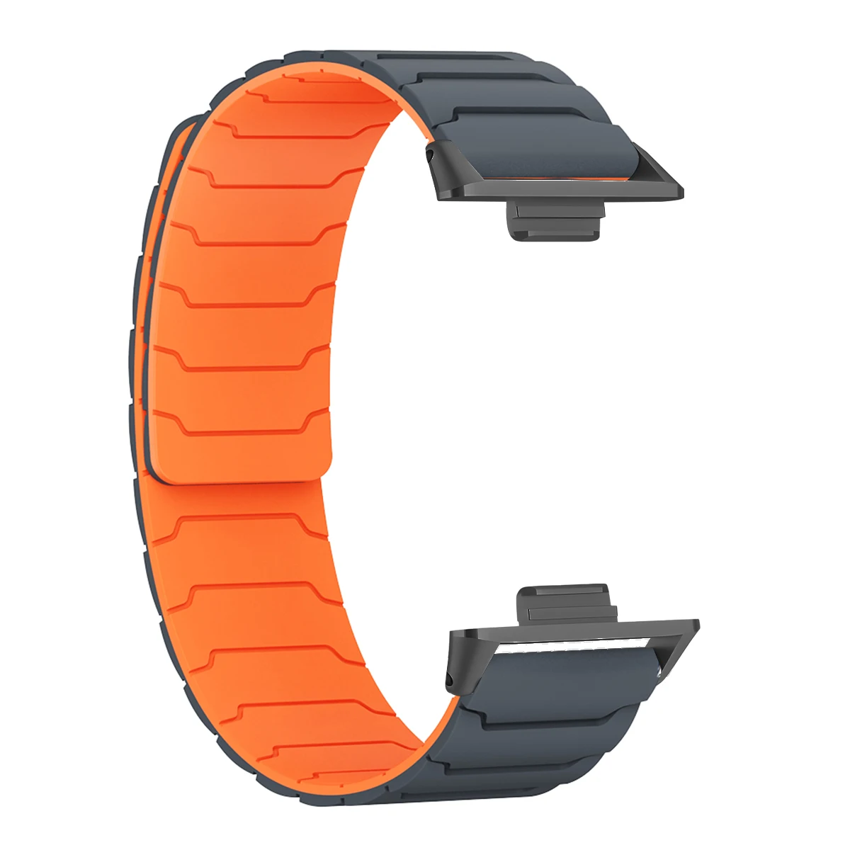 ตัวเลือกสินค้า สายซิลิโคนแม่เหล็กสำหรับ Mi Band 9 Pro 8 Pro รัดข้อมือระบายอากาศได้