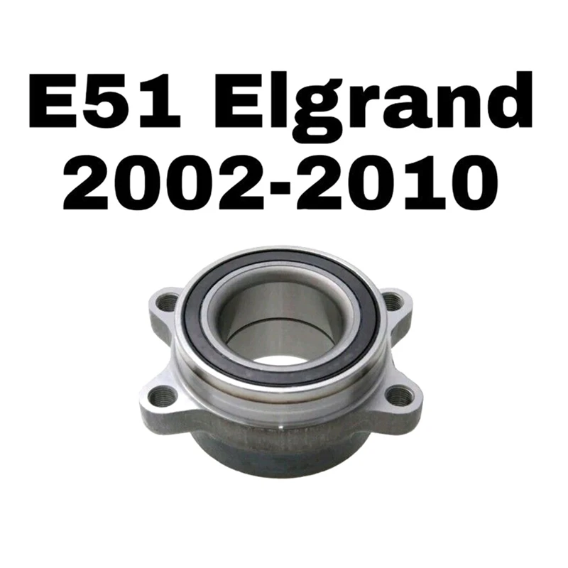 1PieceFrontWheelHubBearingSilverMetalForNissanElgrandE5125
