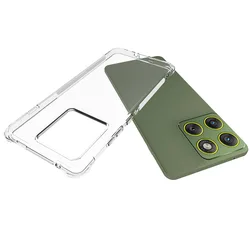 Crystal Clear Anti - Shock TPU Gel Phone Case - Transparent Protection for Motorola Moto Edge 70 (Anti - Shock)