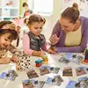 Dinosaurs Presch Memory Card For Kids 55pcs Dinosaur Picture Cards Dinosaur Fan Collectible Cards Flash Card Christmas Gift For 3