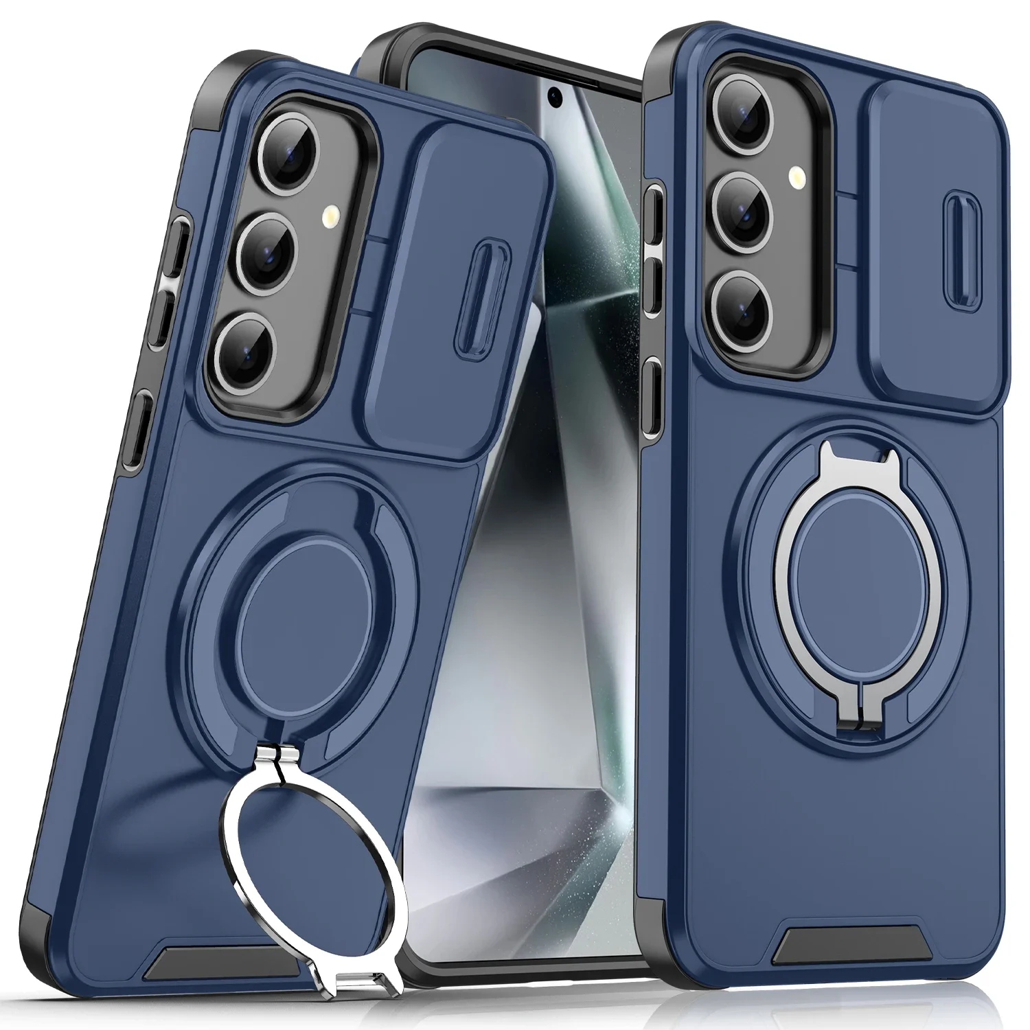 360-Degree Rotating Slide Camera Lens Case