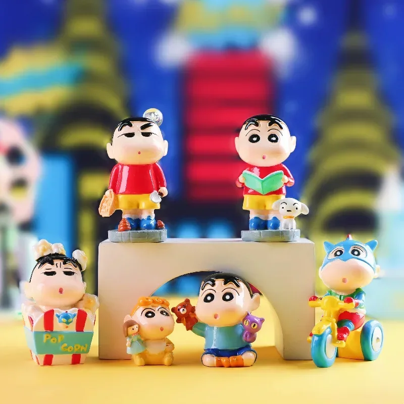 thumbnail image 1 of Las nuevas figuras de animación de moda de Dragon Ball Goku de Crayon Shin-chan, juguetes periféricos de estilo de dibujos animados, regalo de cumpleaños para novia, 1 of 5
