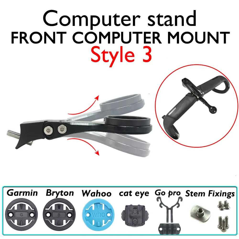 Carbon Fiber Road Bicycle Aluminum Alloy Stem 80/90/100/110mm Bike Computer Stand SL7 Gasket And Cover Cycing Parts