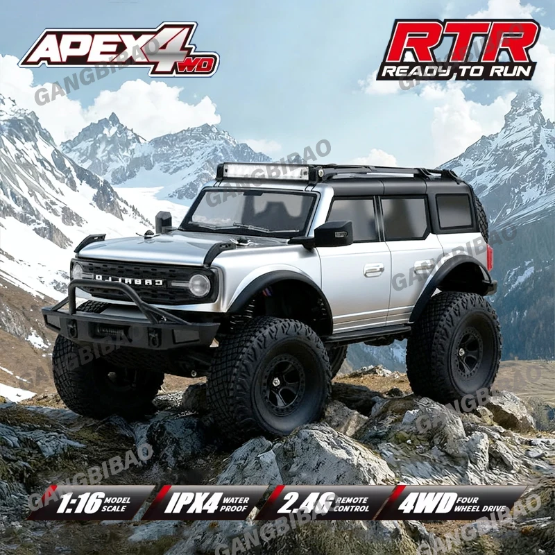 Voiture RC Wltoys 184023 2.4GHz 4WD 1/18 Tout Terrain