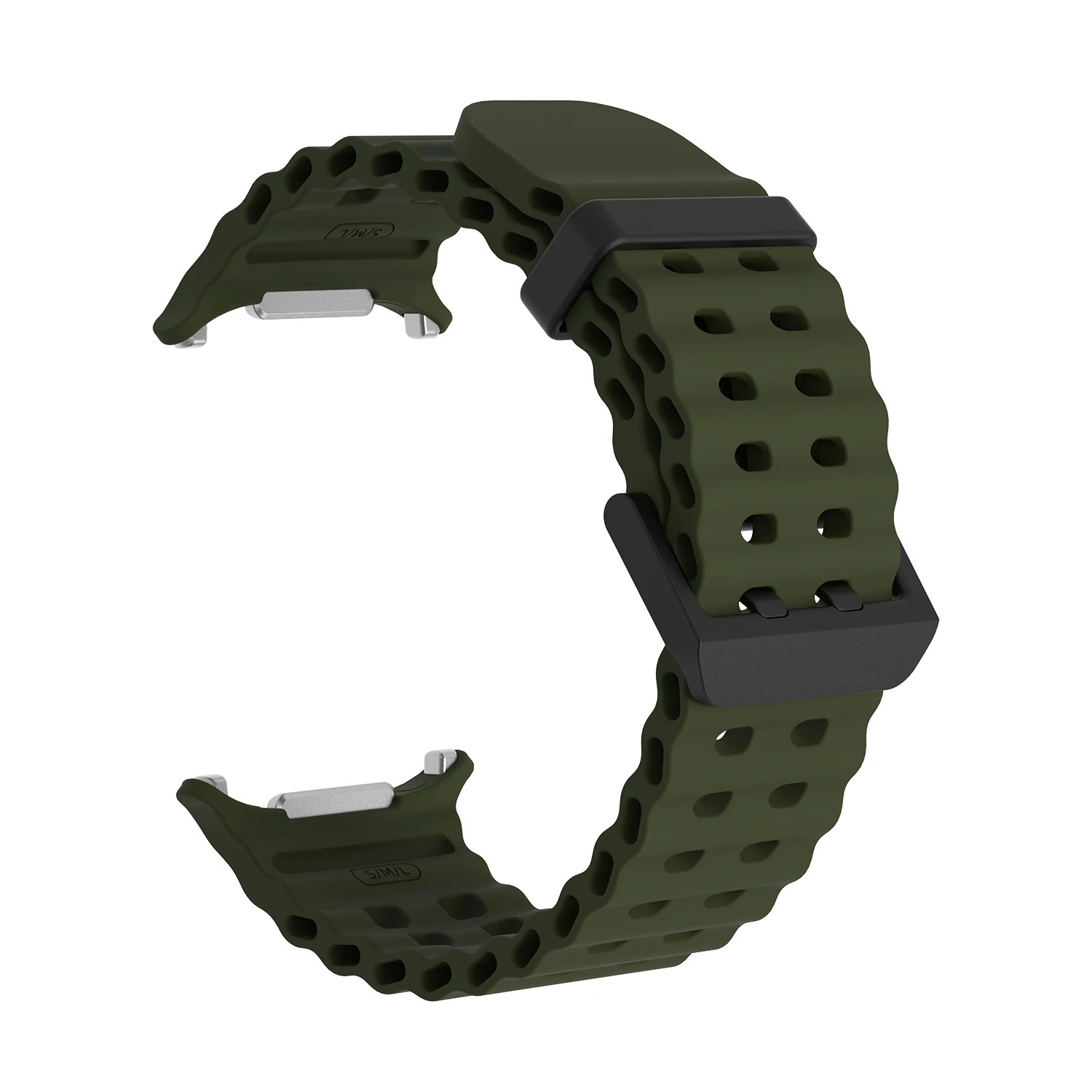 Silicone Marine Sports Watchband Bracelet