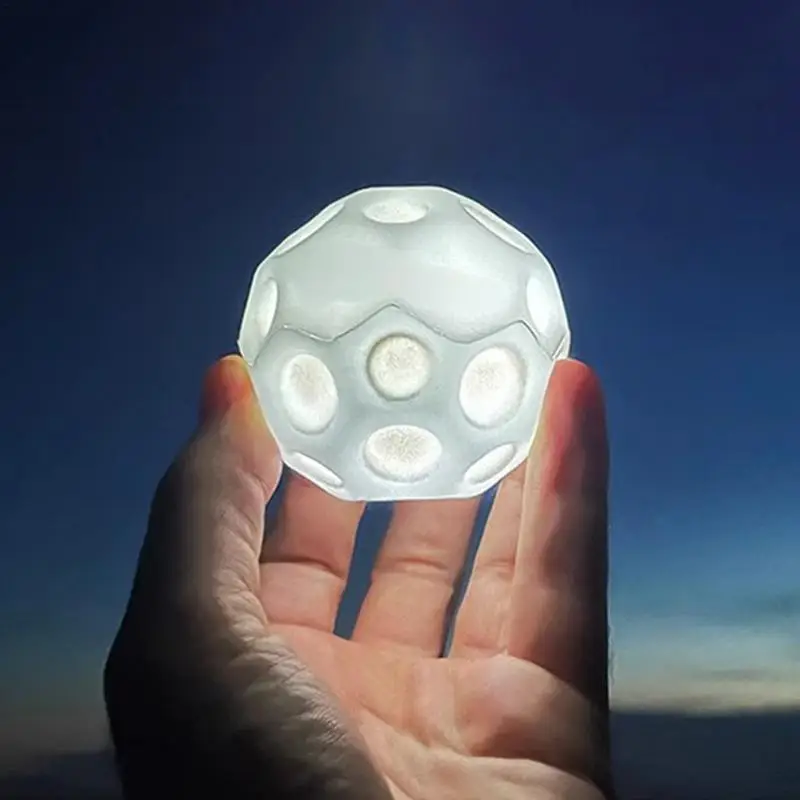 Wrist Return Ball Glowing Rubber Rebound Bouncy Ball With Wrist Strap And String Portable Wristband Toy For Kids Adults wrist return ball