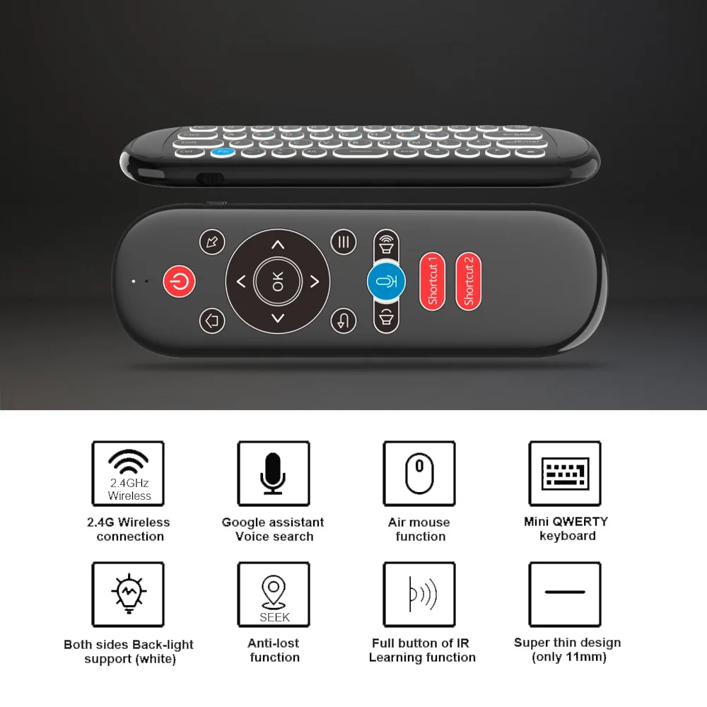 G10 G10S Telecomando vocale 2.4G Wireless Air Mouse Giroscopio IR Apprendimento per Android TV Box H96 Max X96 mini X96 Max Plus PC  44
