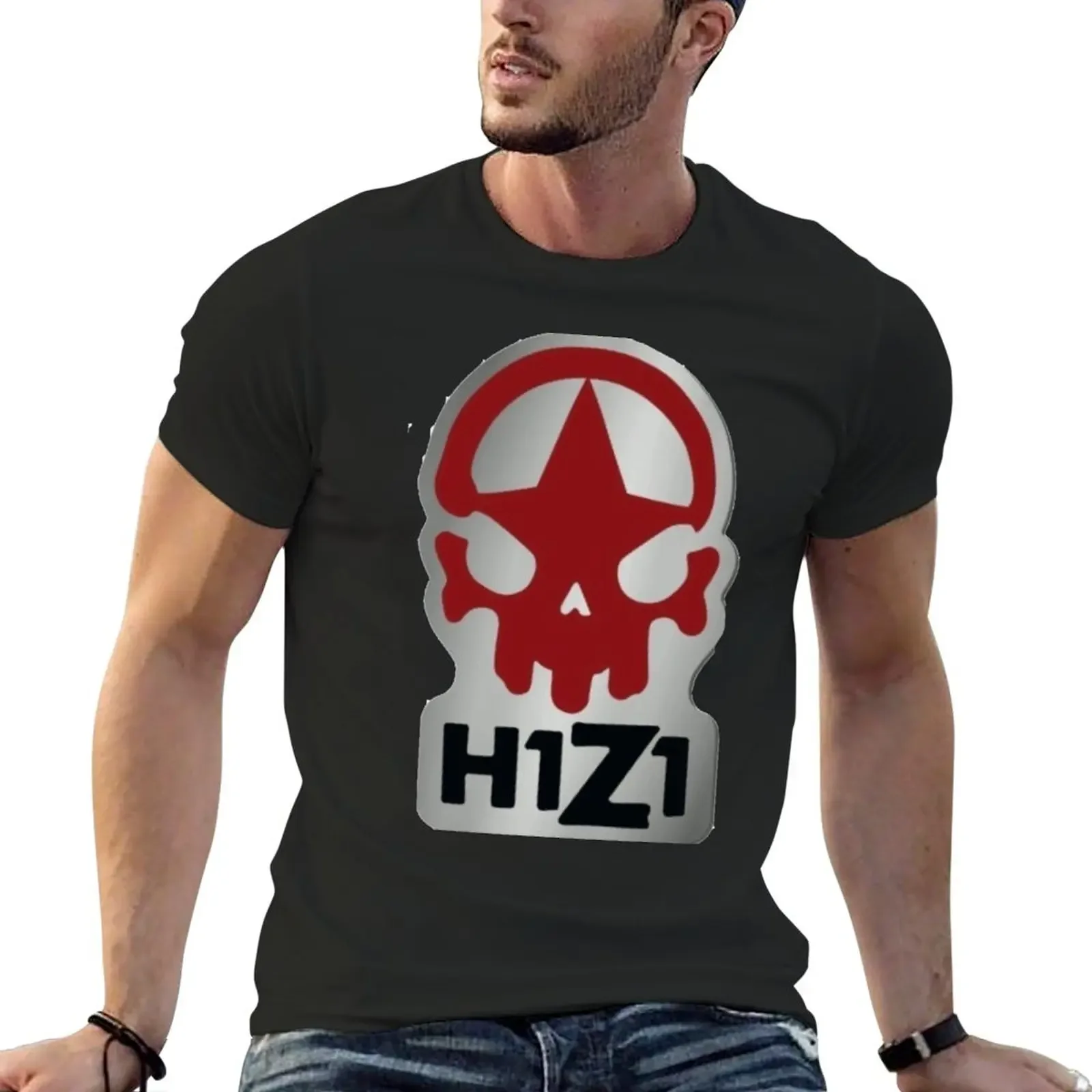 

H1Z1 брендовая футболка с логотипом женская летняя футболка Короткие мужские футболки