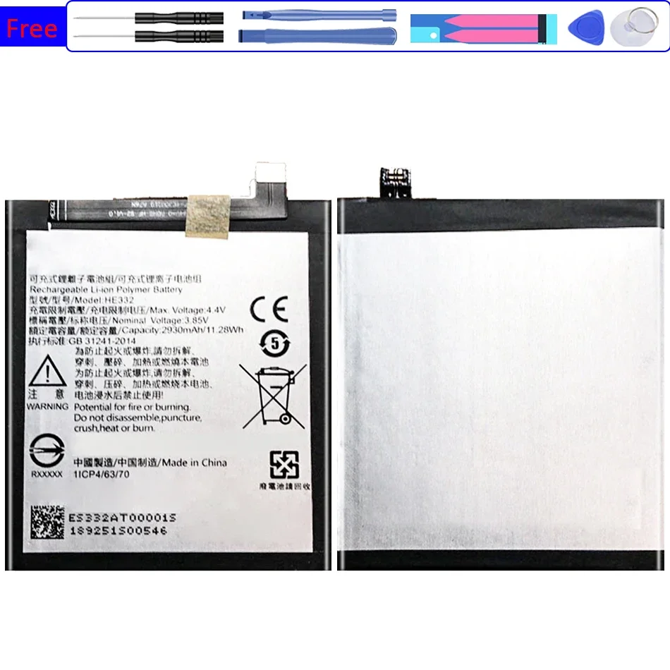

Аккумулятор HE332 на 2930 мА · ч для Sharp S2 Fs8010 Aquos S2 FS8018 S3 Mini S3mini
