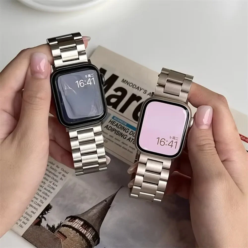 Luxury Stainless Steel Band For Apple Watch Ultra 49mm 10