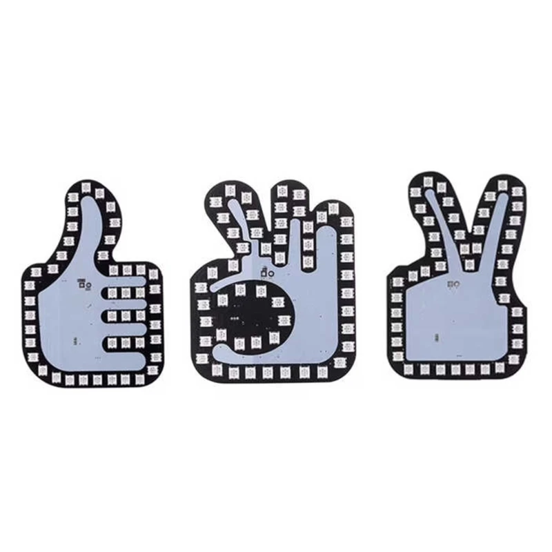 

U90C Автомобильные аксессуары Светодиодный ручной светильник для жестов Автомобильный светодиодный светильник для вывесок с для