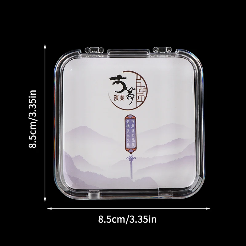 1Pc Transparent Acrylic Press-On Nail Storage Acrylic Boxes For Nail Art Storage Jewelry Storage Tool Accessories