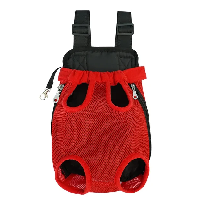 Pet Backpack Portable Portable Cat Double Shoulder bag Outdoor Travel Dog Carrier Bag Pet Dog Front Bag Mesh Backpack 5