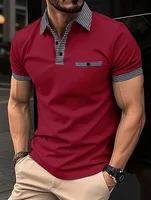 Polo de dehors à Manches Courtes pour Homme, Vêtement à lèvent de Couleur, Vente Rapide, Été, transfrontalier, Amazon 6